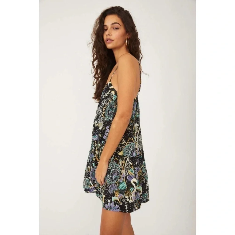 Free People Get a Clue Mini Dress - Small